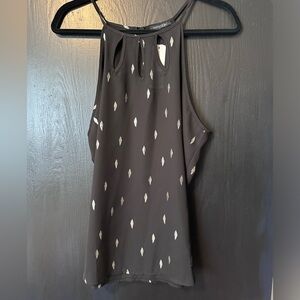 New with tags Papermoon sleeveless blouse size XL black